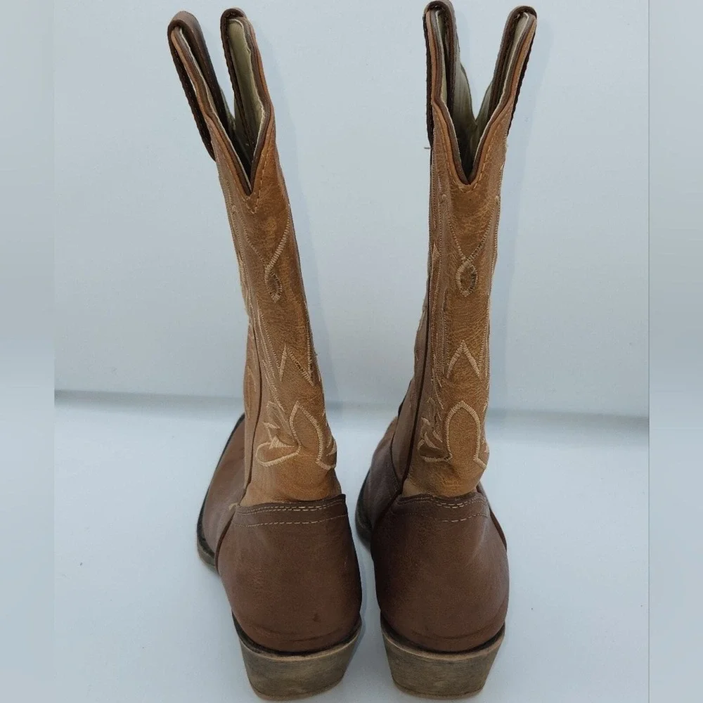 Smoky Mountain Women's Brown Western Boots Size‎ 9 Embroidered Detail